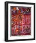 Native Indian Artwork, Mola, Panama-Bill Bachmann-Framed Photographic Print