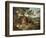 Native Indian in a Landscape with Animals-Jose Teofilo de Jesus-Framed Giclee Print