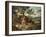 Native Indian in a Landscape with Animals-Jose Teofilo de Jesus-Framed Premium Giclee Print