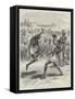 Native Indian Soldiers' Games in Camp at Malta, a Match at Single-Stick-null-Framed Stretched Canvas