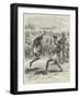Native Indian Soldiers' Games in Camp at Malta, a Match at Single-Stick-null-Framed Giclee Print
