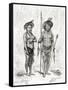 Native Indians from Rio Branco, South America-null-Framed Stretched Canvas