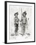 Native Indians from Rio Branco, South America-null-Framed Giclee Print