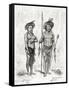 Native Indians from Rio Branco, South America-null-Framed Stretched Canvas