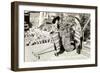 Native Mexicans, Olvera Street, Los Angeles, California-null-Framed Art Print