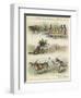 Native Modes of Hunting-null-Framed Giclee Print