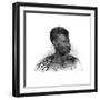 Native of Mozambique, 1848-Ebenezer Landells-Framed Giclee Print