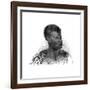 Native of Mozambique, 1848-Ebenezer Landells-Framed Giclee Print