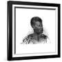 Native of Mozambique, 1848-Ebenezer Landells-Framed Giclee Print