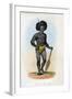 Native of the Papua Islands, C1840-J Bull-Framed Giclee Print