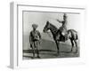 Native Officer and Non-Commissioned Officer, Central India Horse, c.1896-null-Framed Giclee Print