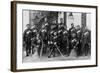 Native Officers of the 44th Gurkhas, Indian Army, 1896-Bourne & Shepherd-Framed Giclee Print