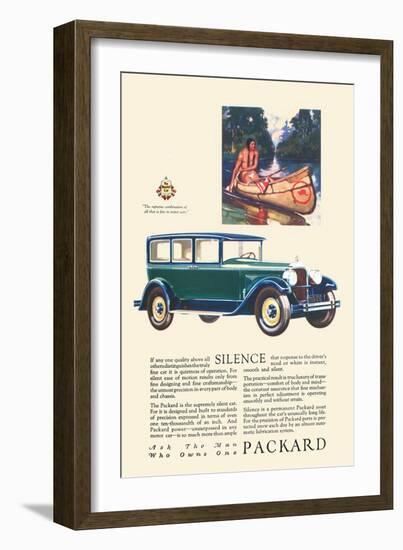 Native Packard-null-Framed Art Print