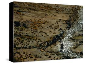 Native Peoples, Inca Road, Empires of the Sun, Lake Titicaca, Copacabana, Andes, Bolivia-Kenneth Garrett-Stretched Canvas