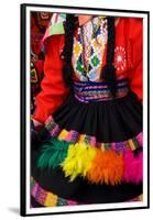 Native Peruvian Dancer and Dress-Darrell Gulin-Framed Premium Photographic Print