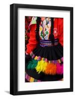 Native Peruvian Dancer and Dress-Darrell Gulin-Framed Photographic Print