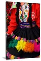 Native Peruvian Dancer and Dress-Darrell Gulin-Stretched Canvas