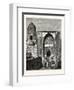 Native Police at the Gate of the Mosque of Shah Zindeh, Samarcand-null-Framed Giclee Print