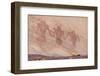 Native Pueblo rock art, Lower Calf Creek Falls Trail, Grand Staircase-Escalante National Monument, -Michael Nolan-Framed Photographic Print