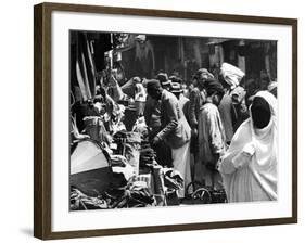 Native Quarter, Tunis-null-Framed Photographic Print