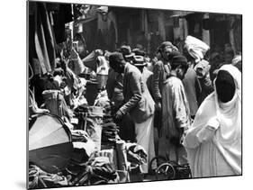 Native Quarter, Tunis-null-Mounted Photographic Print