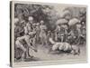 Native Sport in India, a Ram Fight in Bengal-William T. Maud-Stretched Canvas