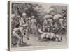 Native Sport in India, a Ram Fight in Bengal-William T. Maud-Stretched Canvas