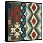 Native Tapestry Crop-null-Framed Stretched Canvas