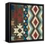 Native Tapestry Crop-null-Framed Stretched Canvas