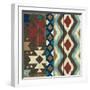 Native Tapestry Crop-null-Framed Art Print