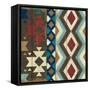 Native Tapestry Crop-null-Framed Stretched Canvas