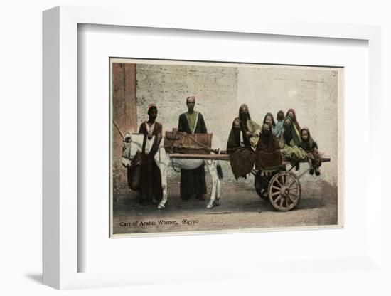 Native Transport in Egypt-null-Framed Premium Photographic Print