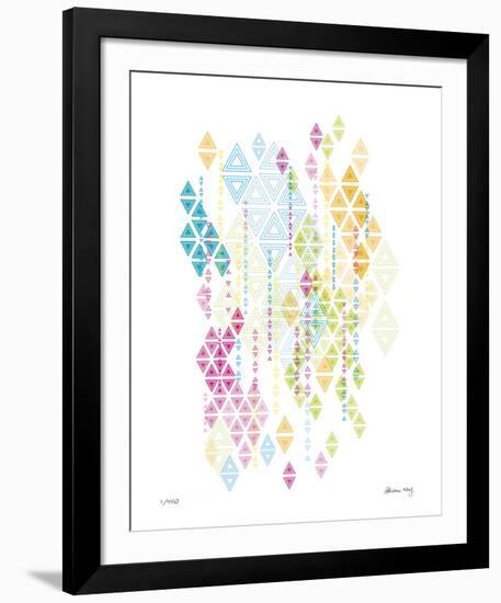 Native Triangles-Adrienne Wong-Framed Giclee Print