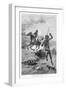 Native Troopers Dispersing a Camp, Australia, 1886-Frank P Mahony-Framed Giclee Print