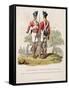 Native Troops in the East India Company's Service, 1815-Charles Hamilton Smith-Framed Stretched Canvas