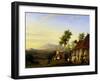 Native Village in Celebes, Now Sulawesi-Antoine Auguste Antoine Joseph Payen-Framed Giclee Print