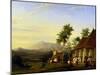 Native Village in Celebes, Now Sulawesi-Antoine Auguste Antoine Joseph Payen-Mounted Giclee Print