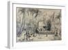 Native Village in Tahiti, circa 1841-48-Maximilien Radiguet-Framed Giclee Print