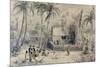 Native Village in Tahiti, circa 1841-48-Maximilien Radiguet-Mounted Premium Giclee Print