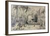 Native Village in Tahiti, circa 1841-48-Maximilien Radiguet-Framed Giclee Print