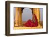 Native Woman, Tombs of the Concubines, Jaiselmer, Rajasthan, India-Jaynes Gallery-Framed Photographic Print