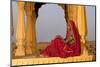 Native Woman, Tombs of the Concubines, Jaiselmer, Rajasthan, India-Jaynes Gallery-Mounted Photographic Print