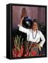 Native Woman, Tourism in Oaxaca, Mexico-Bill Bachmann-Framed Stretched Canvas