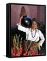 Native Woman, Tourism in Oaxaca, Mexico-Bill Bachmann-Framed Stretched Canvas