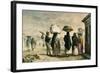 Native Women from Wild Country Seeking Work as Laundresses in Rio De Janeiro-Jean Baptiste Debret-Framed Giclee Print