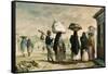 Native Women from Wild Country Seeking Work as Laundresses in Rio De Janeiro-Jean Baptiste Debret-Framed Stretched Canvas