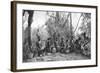 Native Women with Baskets of Hippo Meat, Karoo, South Africa, 1924-Thomas A Glover-Framed Giclee Print