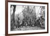 Native Women with Baskets of Hippo Meat, Karoo, South Africa, 1924-Thomas A Glover-Framed Giclee Print