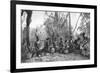 Native Women with Baskets of Hippo Meat, Karoo, South Africa, 1924-Thomas A Glover-Framed Giclee Print