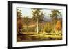 Natives in the Eucalypt Forest on Mills Plains, Patterdale Farm-John Glover-Framed Giclee Print